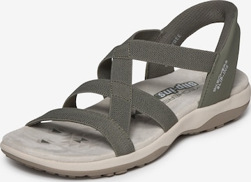 SKECHERS Sandale in Grün: Vorderseite