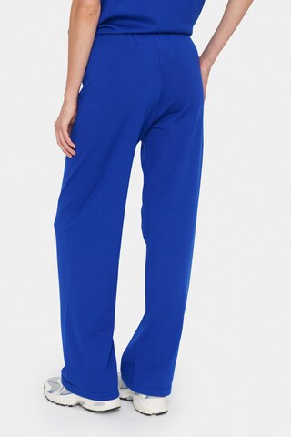 SAINT TROPEZ Regular Broek 'Mila' in Blauw