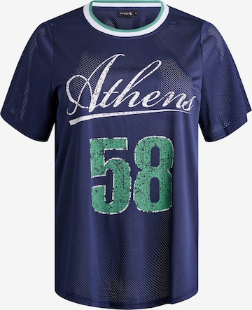 mėlyna Active by Zizzi Sportiniai marškinėliai 'Tani': priekis