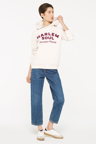 Harlem Soul Sweatshirt 'CAN-NES' in Weiß: Vorderseite