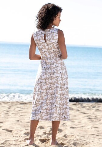 BEACH TIME Sommerkleid in Beige