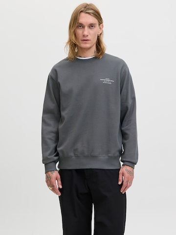 Sweat-shirt 'JPRCCCHAD' JACK & JONES en gris : devant