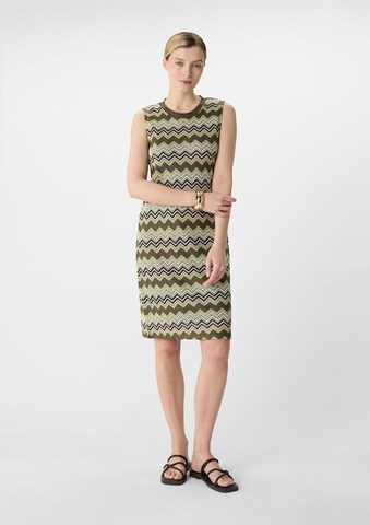 COMMA Kleid in Grün: Vorderseite