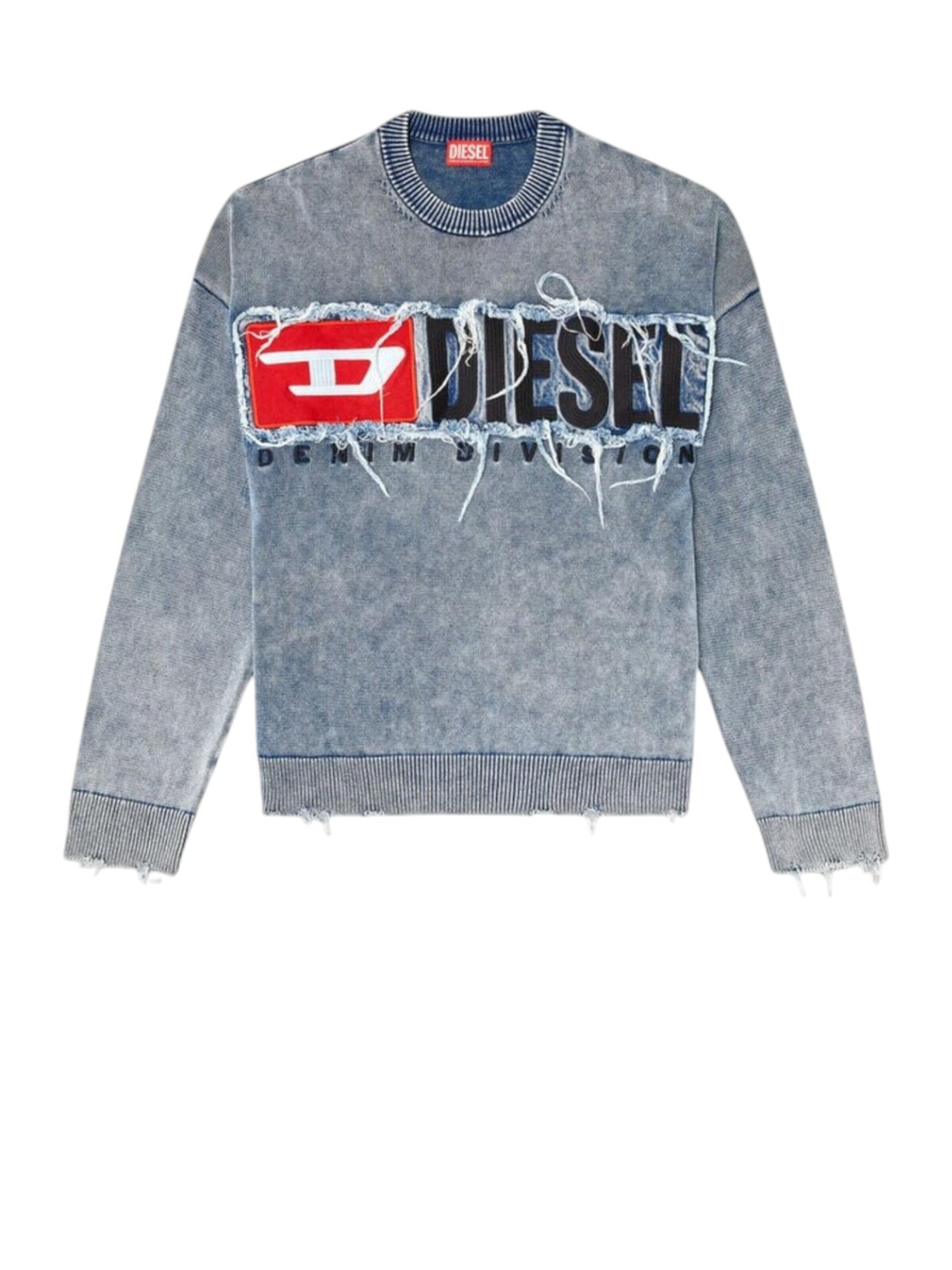 DIESEL Sweatshirt‌‌‌‌‌ in Blau: Vorderseite