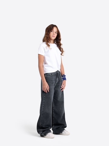 Solang Regular Hose Patch-Cargo-Jeans Streetwear Look in Grau