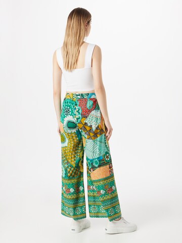 Wide Leg Pantalon Derhy en vert