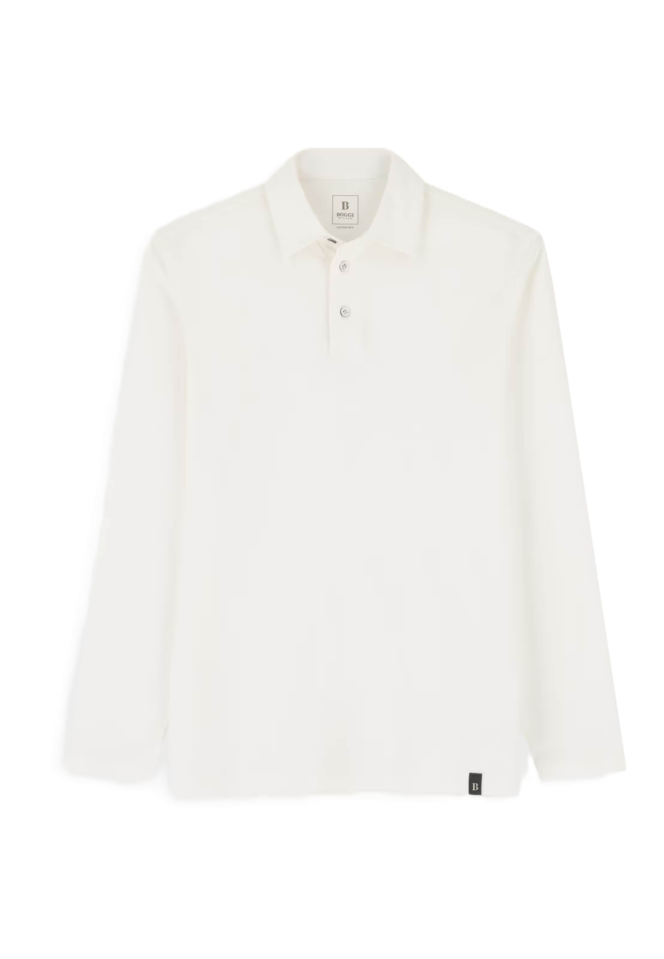 Boggi Milano Shirt in Wit: voorkant