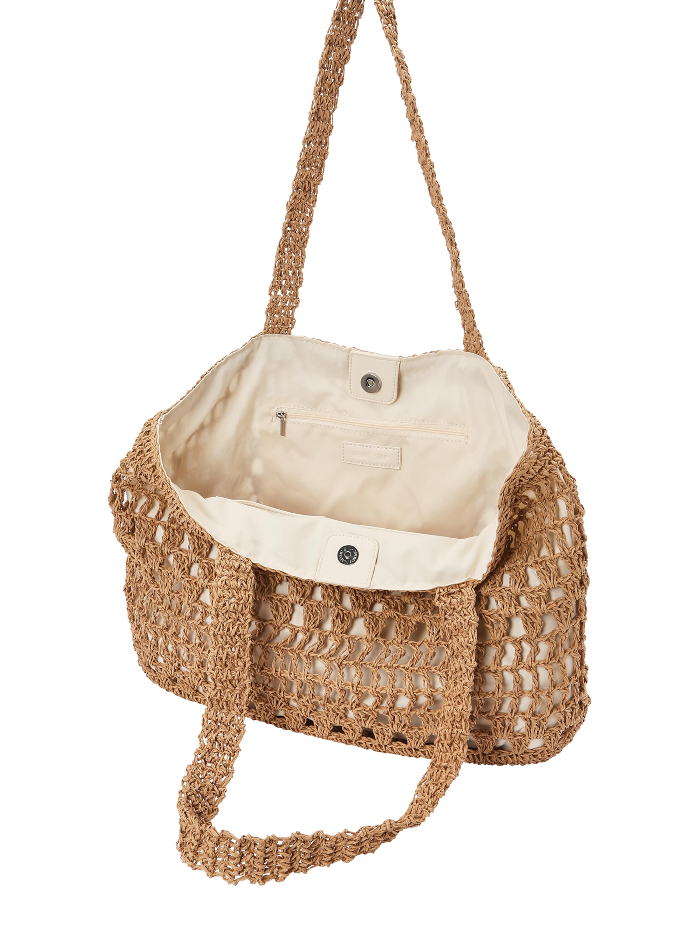 ABOUT YOU Τσάντα παραλίας 'JYJ-AW25-B21' σε μπεζ