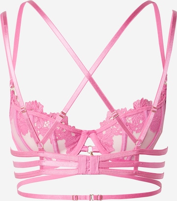 Hunkemöller T-Shirt BH 'Eros' in Pink