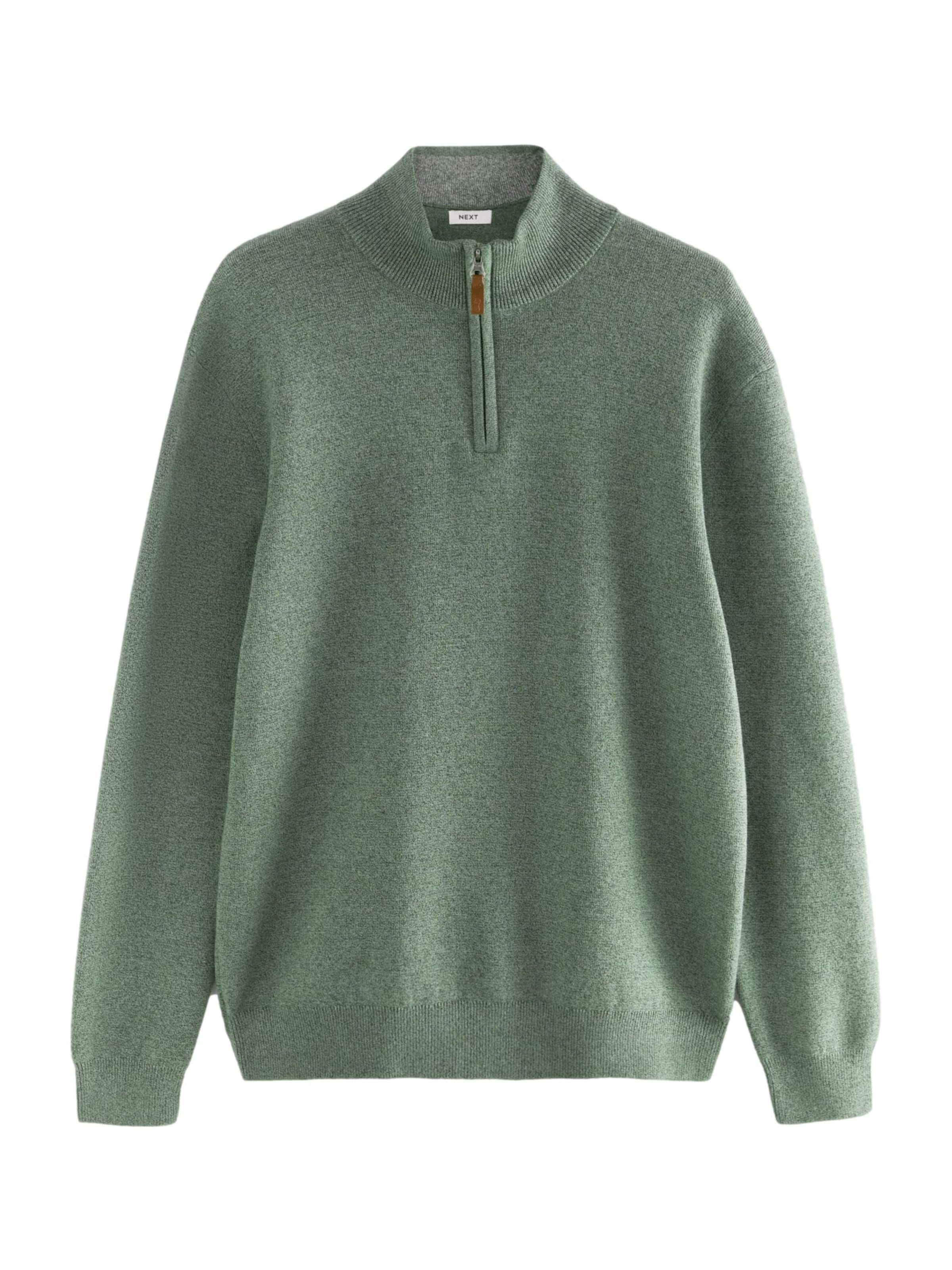 Next Sweater in Green: front
