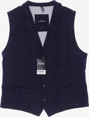 Engbers Vest in M-L in Blue: front