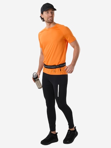 SWEDEMOUNT Skinny Sportbroek 'Core' in Zwart