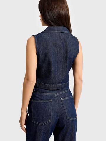 Gilet 'DENIM WAISTCOAT' IT'S BASIC en bleu
