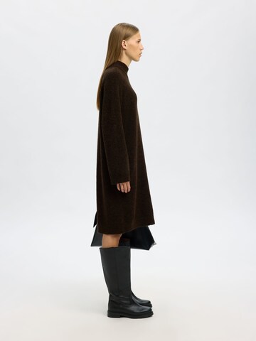 Robe 'SLFLulu' SELECTED en marron