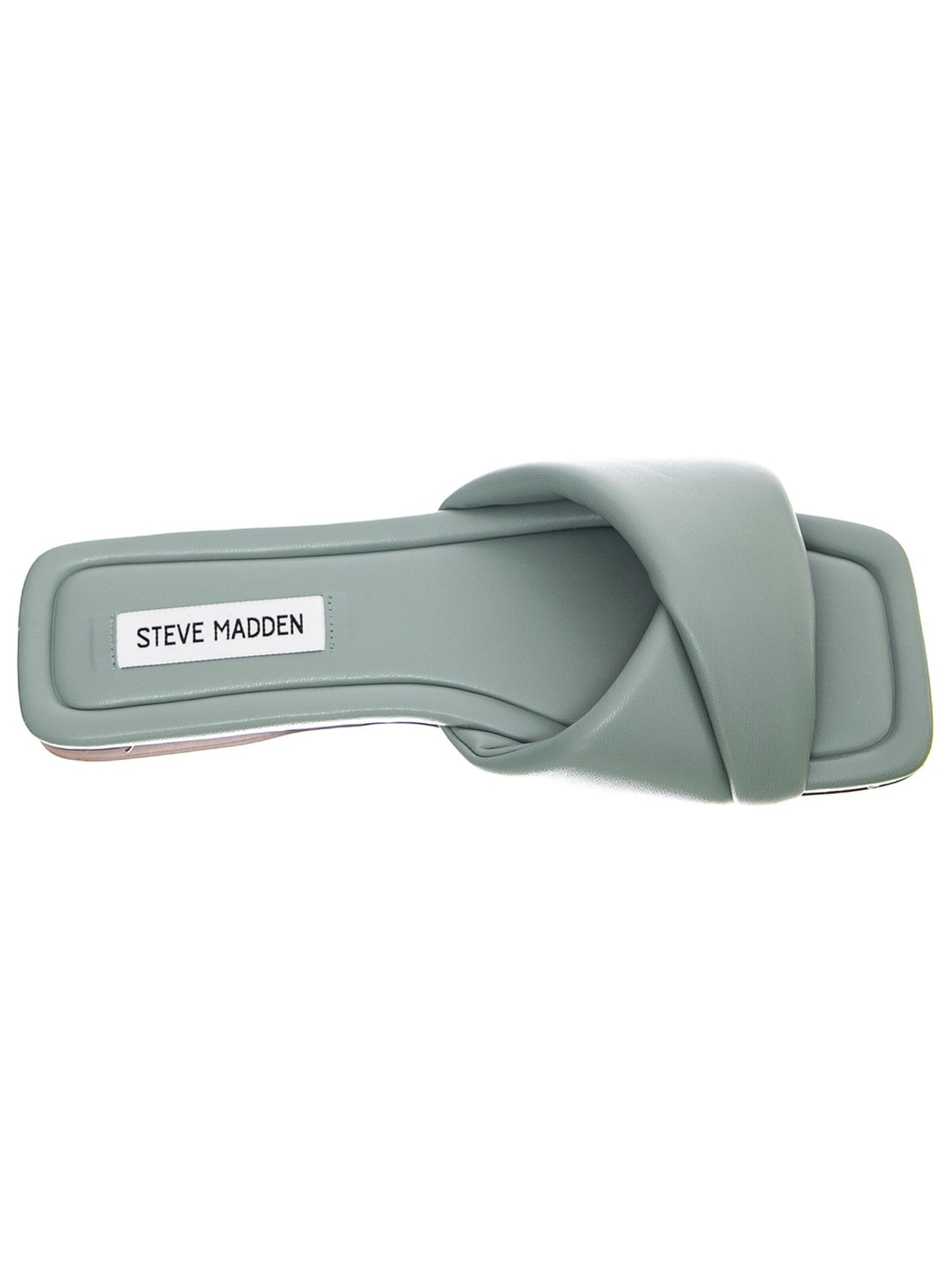 STEVE MADDEN Klapki 'SAINTS SAGE' w kolorze zielony