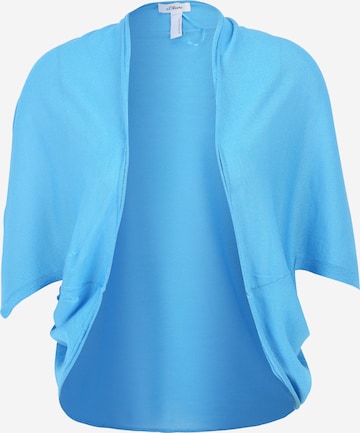 s.Oliver BLACK LABEL Cape in Blau: Vorderseite