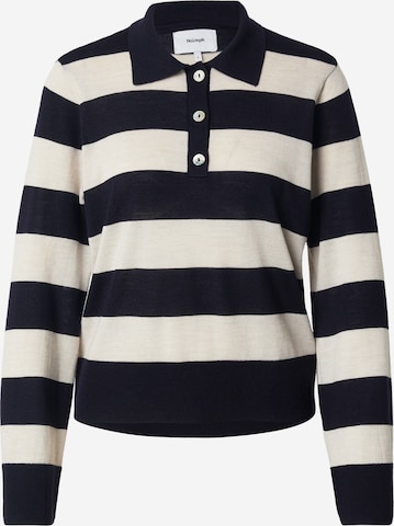 NÜMPHPulover 'CHIA' - plava boja: prednji dio