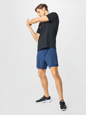 NIKE Normální Sportovní kalhoty 'Flex Active' – modrá