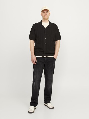Jack & Jones Plus - regular Vaquero 'Clark' en negro