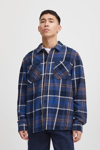 BLEND Regular fit Button Up Shirt in Blue: front