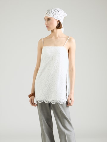 Haut Abercrombie & Fitch en blanc : devant