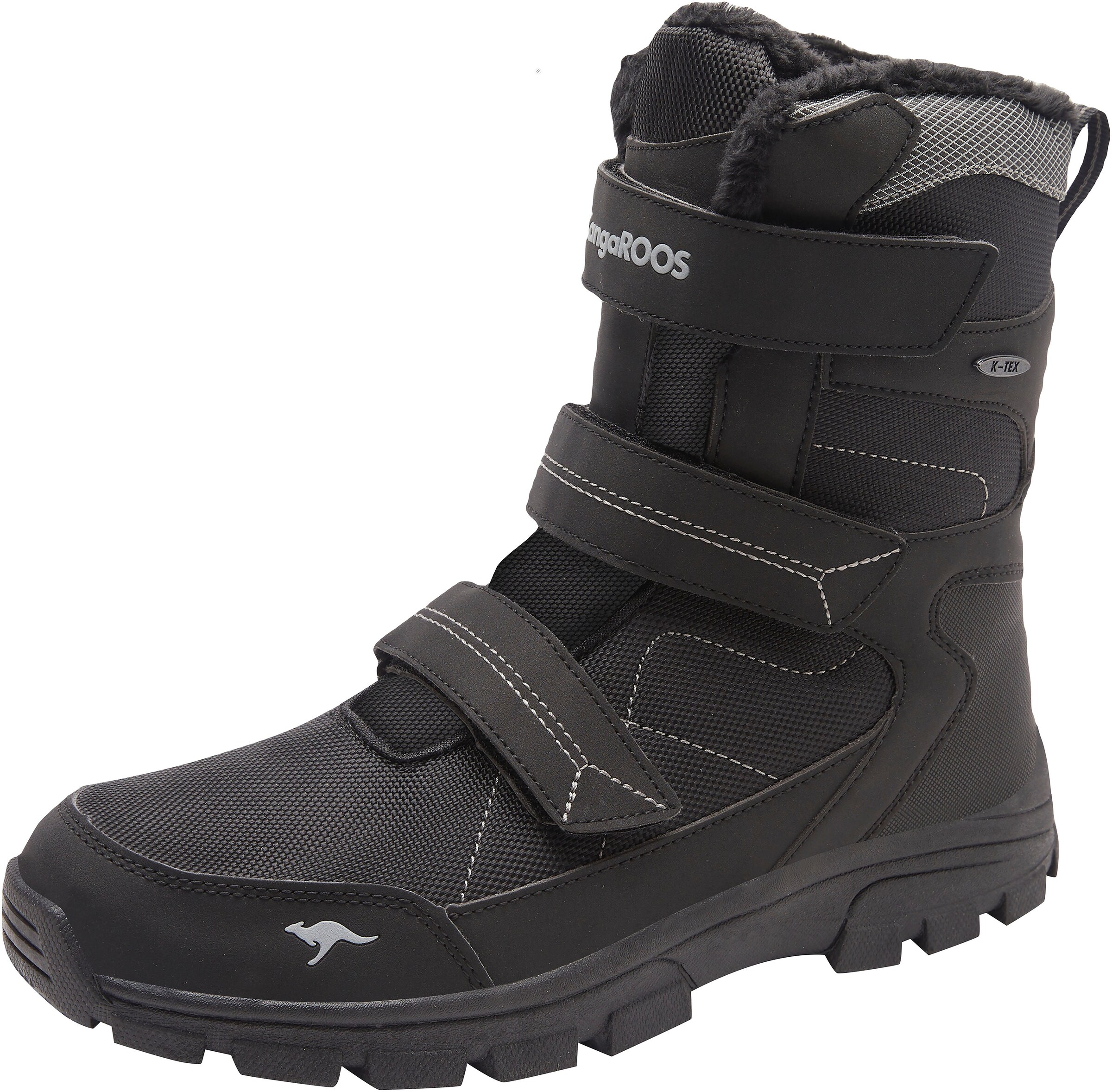 KangaROOS Snow Boots in Black: front