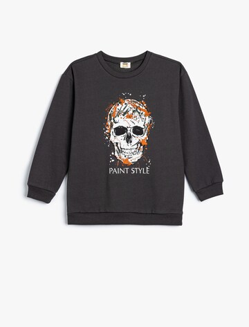 Koton Sweatshirt in Zwart: voorkant