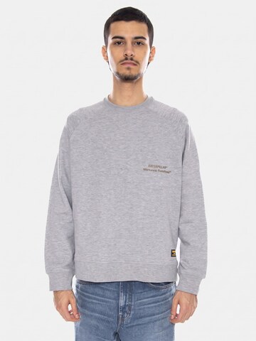CAT Sweatshirt‌‌‌‌‌‌‌‌‌ in Grau: Vorderseite