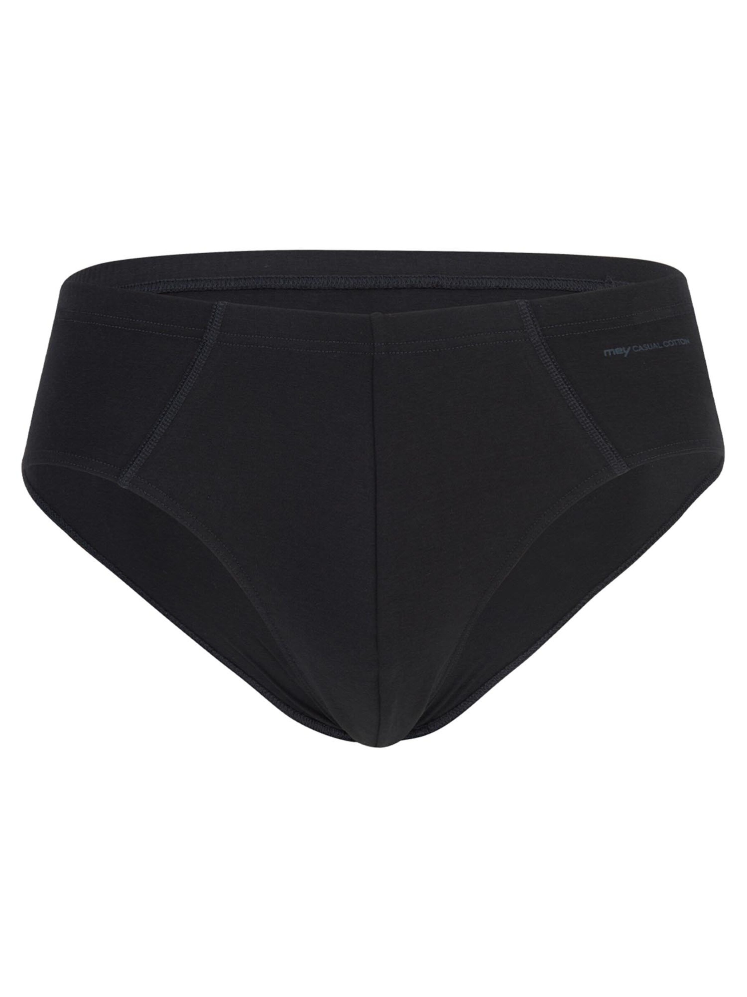 Mey Panty 'Casual Cotton' in Black: front