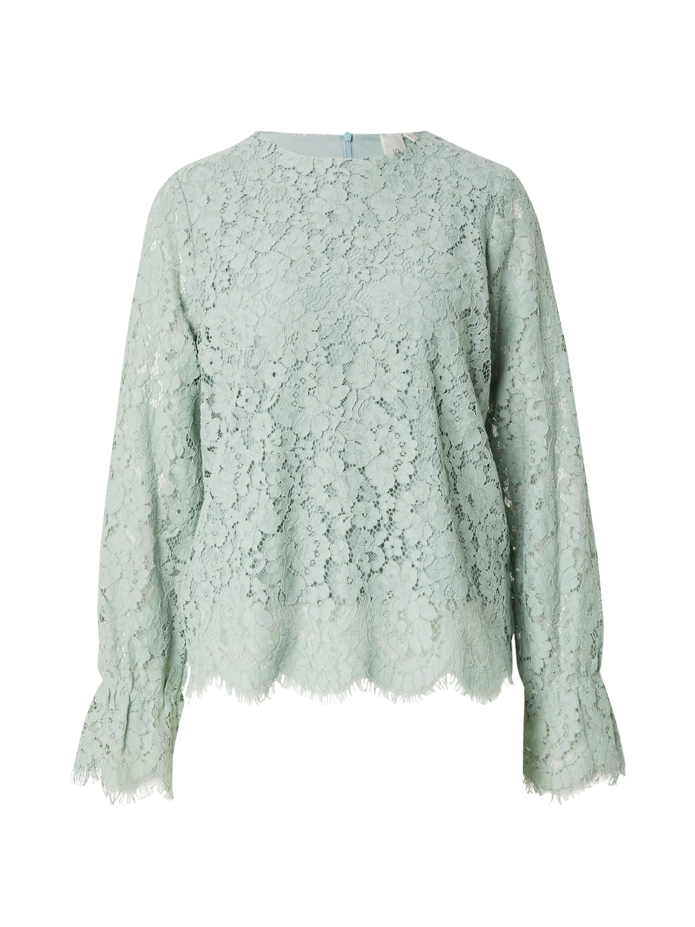 YAS - Blusa 'YASPerla' em verde: frente