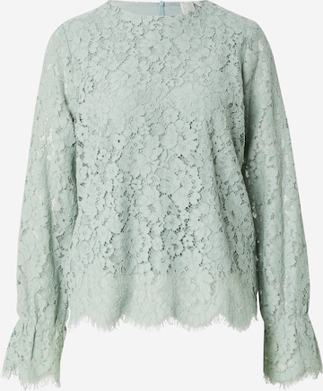 Camicia da donna 'YASPerla' di YAS in verde: frontale