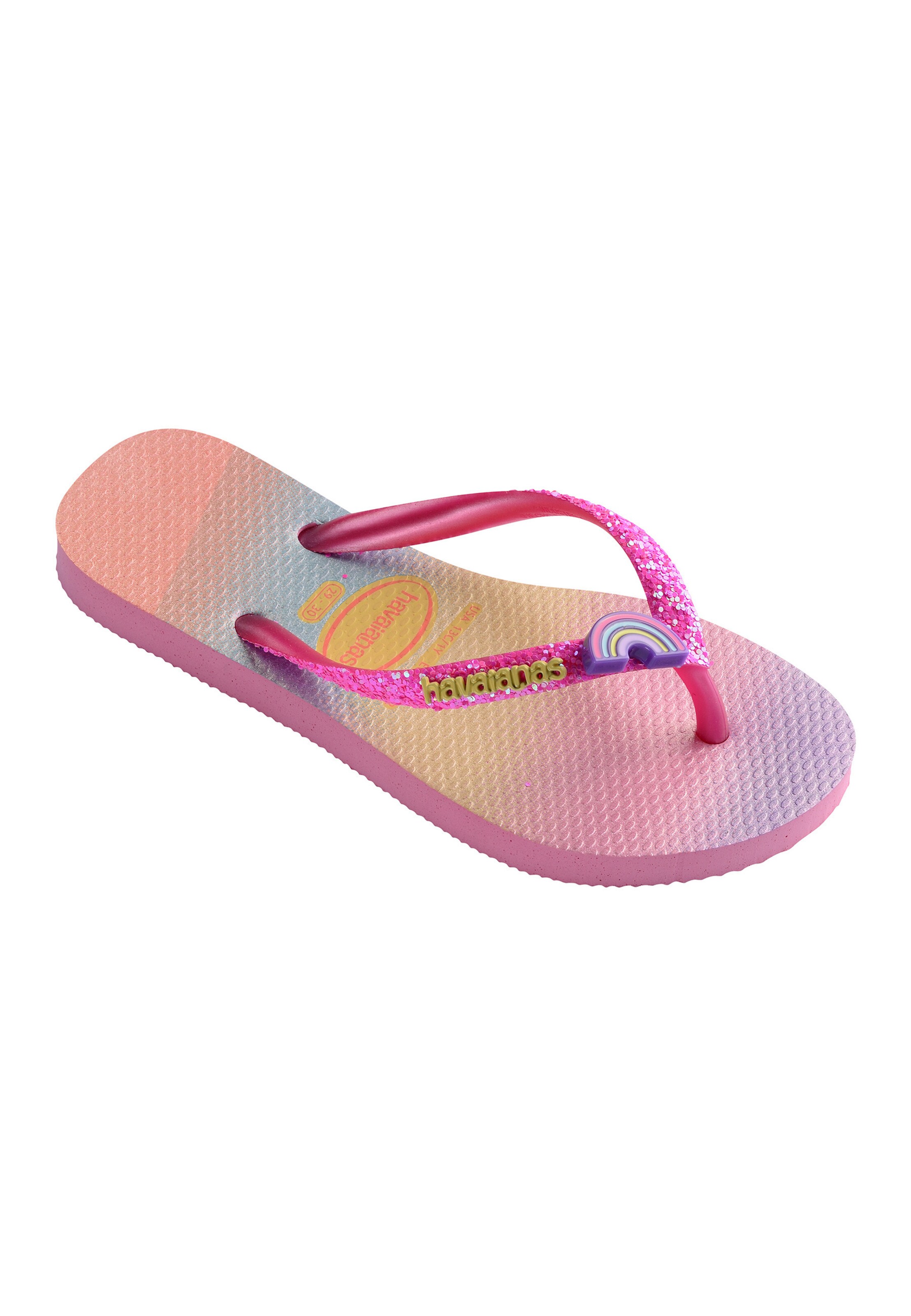 Sandales HAVAIANAS en rose : devant