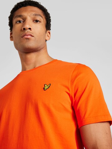 Lyle & Scott T-shirt i orange