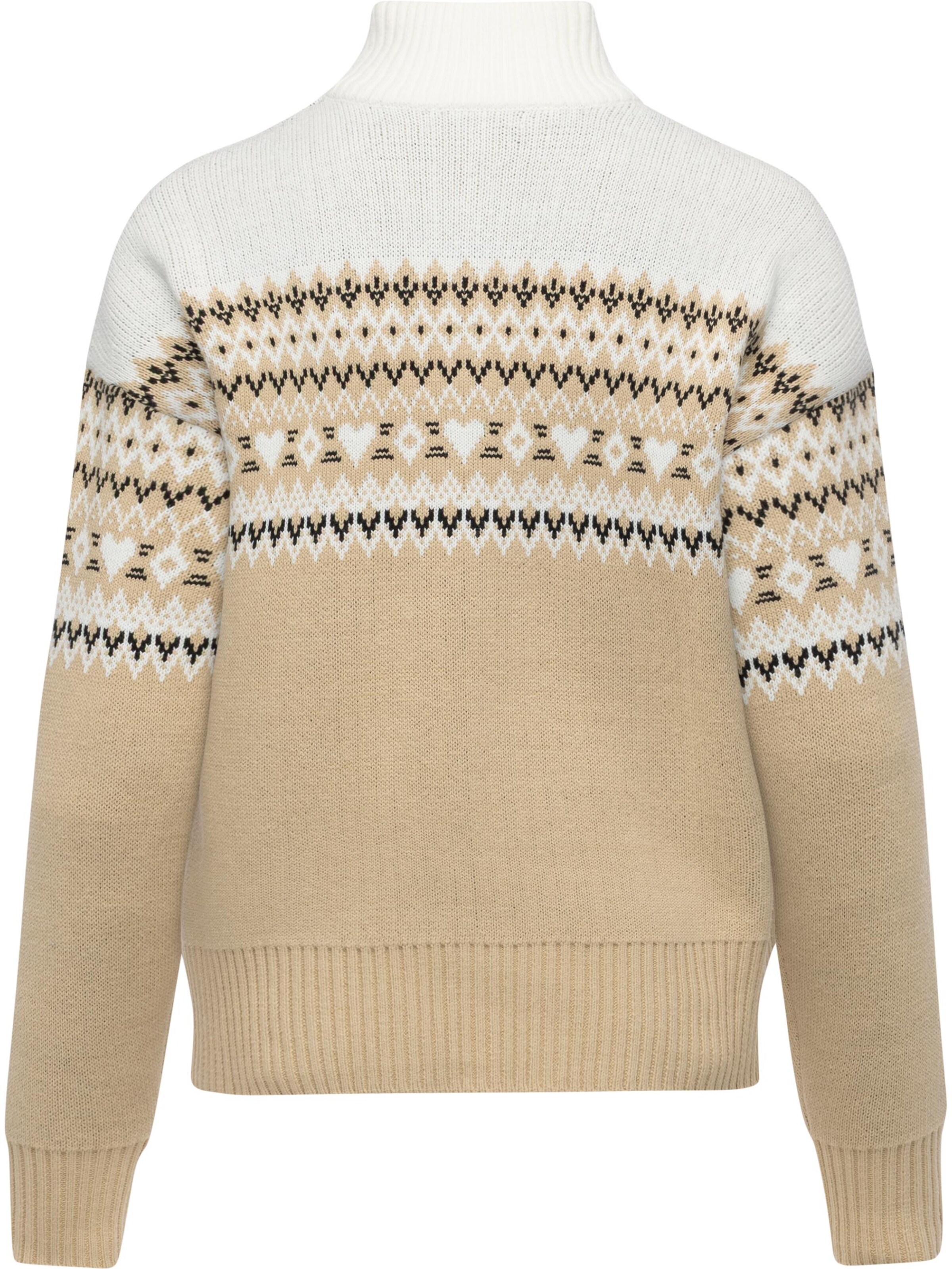 Ragwear Pullover 'Norwie' in Beige