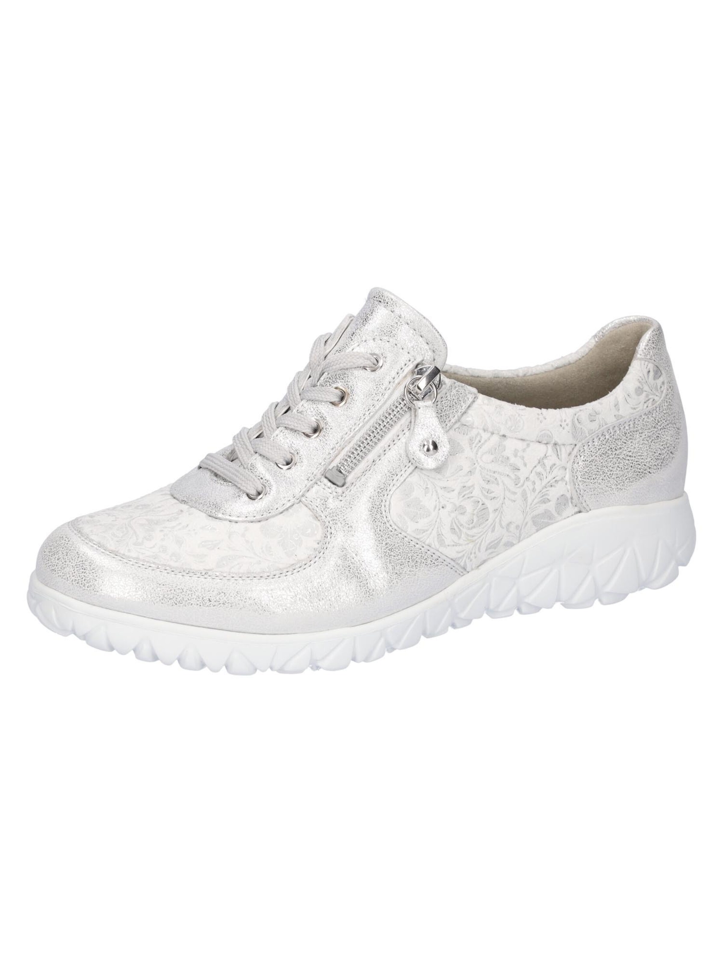 WALDLÄUFER Platform trainers 'Havy-Soft' in White