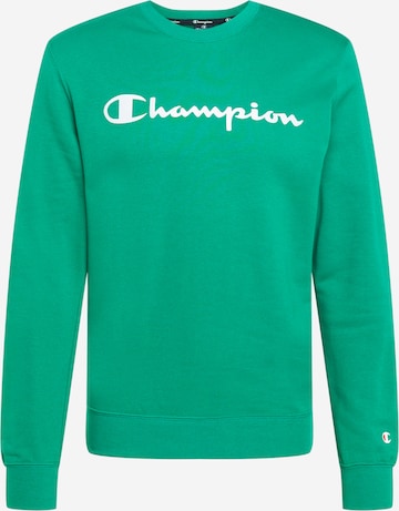 zaļš Champion Authentic Athletic Apparel Standarta piegriezums Sportisks džemperis: no priekšpuses