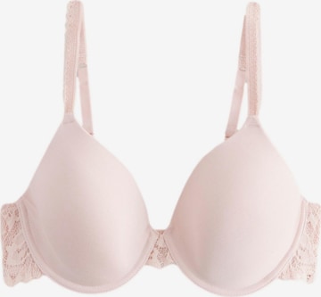 Next T-Shirt Rintaliivi värissä vaaleanpunainen: etupuoli