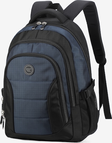 Zaino di Aoking in blu: frontale