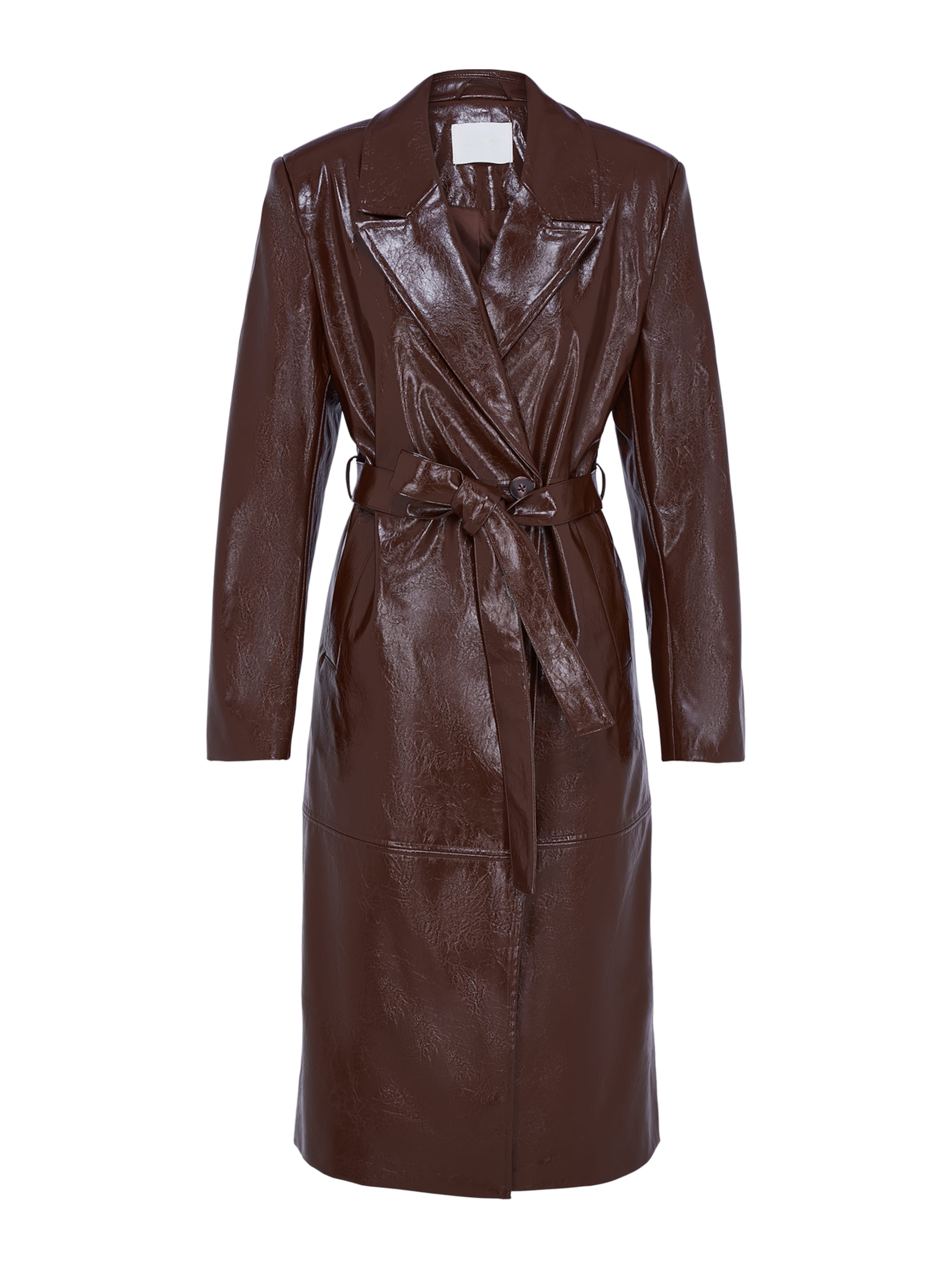 LeGer by Lena Gercke Ανοιξιάτικο και φθινοπωρινό παλτό 'Frieda' σε καφέ: μπροστά