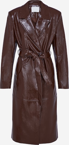 LeGer by Lena Gercke - Abrigo de entretiempo 'Frieda' en marrón: frente