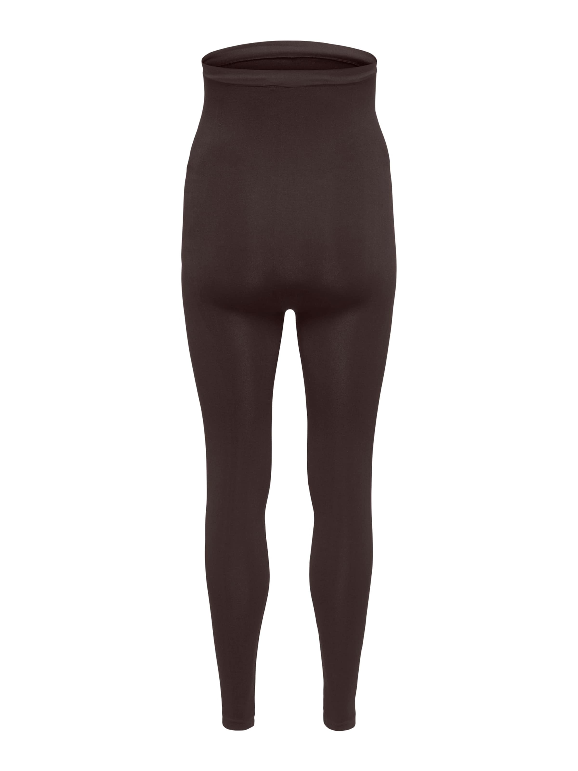 Only Maternity Skinny Leggings 'OLMHOPE' in Braun