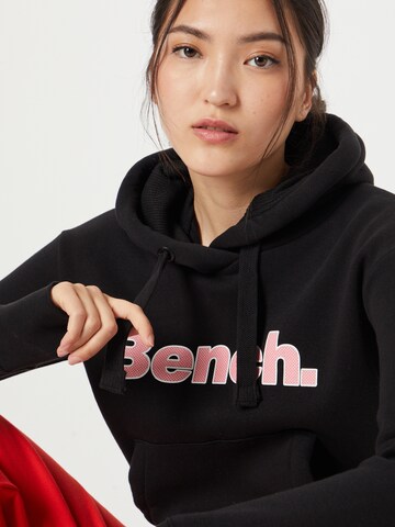BENCH Sweatshirt 'ANISE' in Zwart