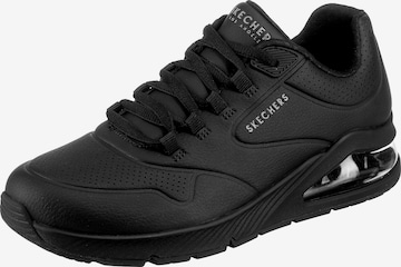 SKECHERS Trampki niskie 'Uno 2' w kolorze czarny: przód