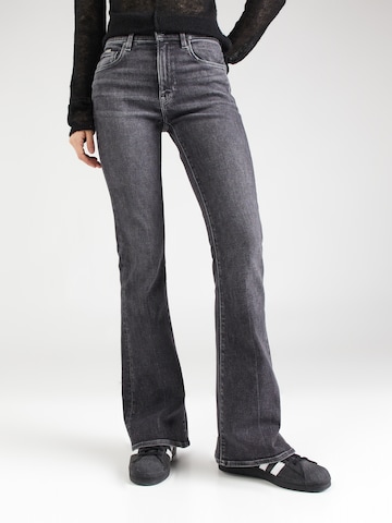 G-Star RAW Flared Jeans in Grijs: voorkant