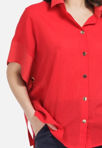 HELMIDGE Blouse in Red