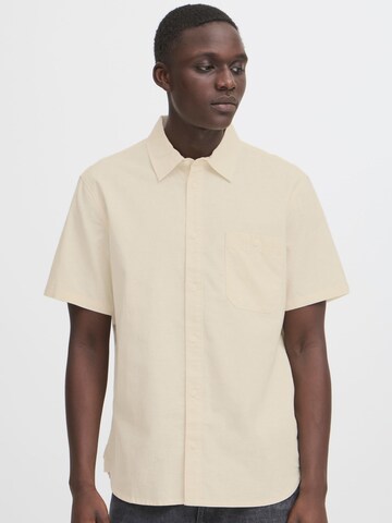 BLEND Regular fit Overhemd ' BHBAY LINEN ' in Beige