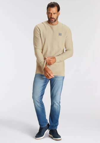 H.I.S Sweater in Beige