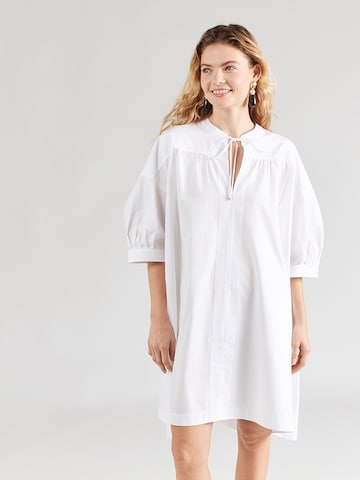 BOSSKošulja haljina 'Dollana' - bijela boja: prednji dio