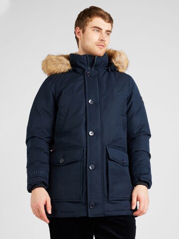 TOMMY HILFIGER Winterparka 'Rockie' in Blauw: voorkant