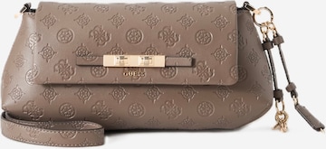 GUESS Taška přes rameno 'CARMELLA' – šedá: přední strana